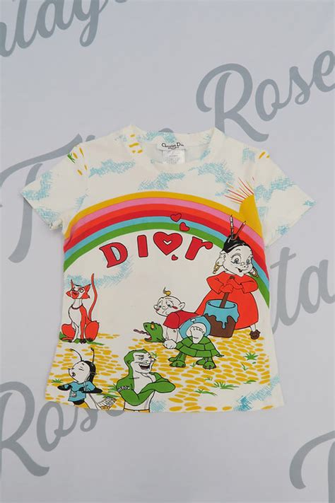 dior rainbow shirt